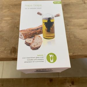 Oil and vinegar cruet from napa
